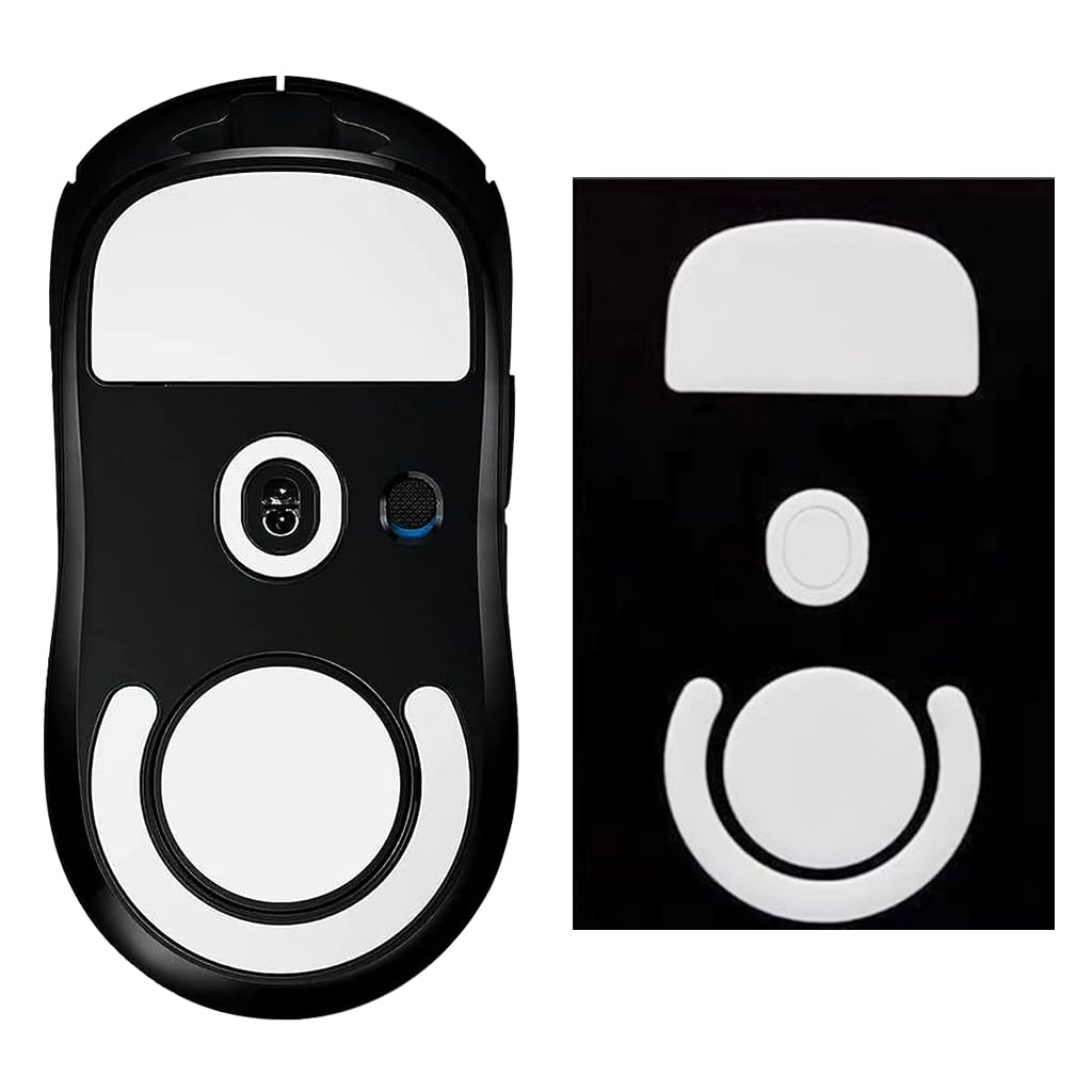 ZORBES Mouse Feet Skates for G Prox Superlight Gaming Mouse Rounded Curved Edges Feet Replacement (0.7mm, Smooth, PTFE) G Pro X Game Mouse Feet Skates Replacement ZORBES Mouse Feet Skates for G Prox Superlight Gaming Mouse Rounded Curved Edges Feet Replacement (0.7mm, Smooth, PTFE) G Pro X Game Mouse Feet Skates Replacement